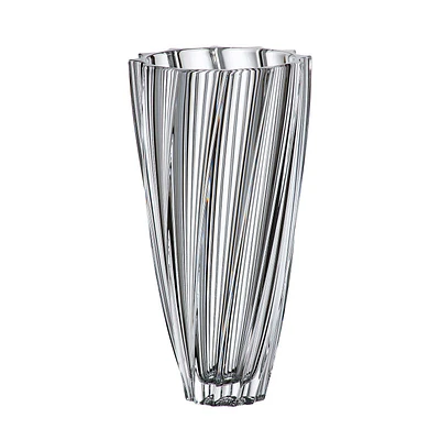 Vase Crystal Bohemia Festonné 30,5 cm par Brillant