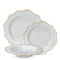 Beauman -Piece Bone China Dinnerware Set by Brilliant