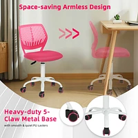 Pink Mesh Task Chair by Maison Classique