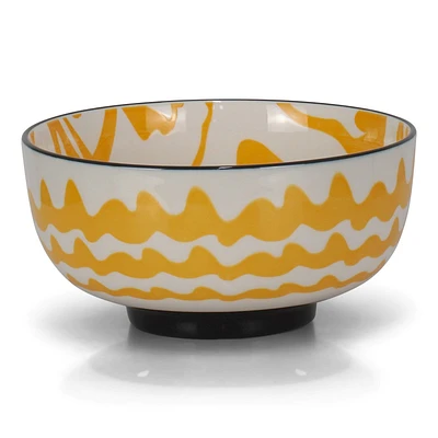 Chevron Biscotti Bowl - 14 cm by Intercontinental