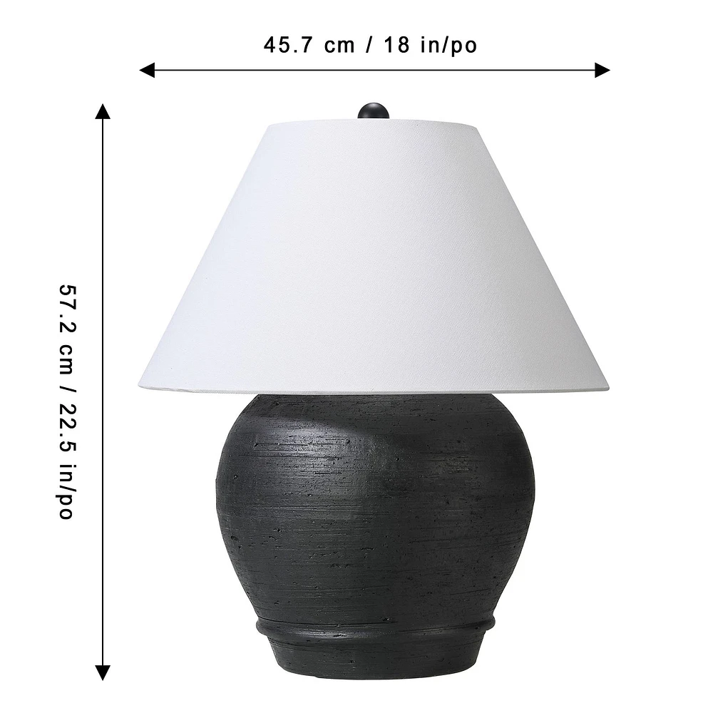 Tania Table Lamp - Black