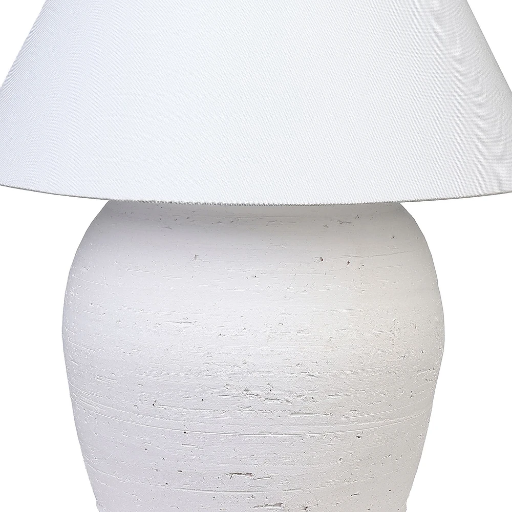 Tania Table Lamp - White