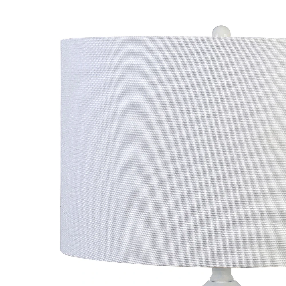 Tyra Table Lamp - White