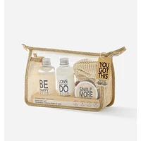 Coffret cadeau pour le bain sans parfum, ensemble de 4