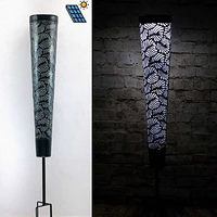 Ombre Solaire motif de feuille   Noir