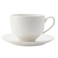 Maxwell & Williams Diamond Round Cup & Saucer - 220 ml