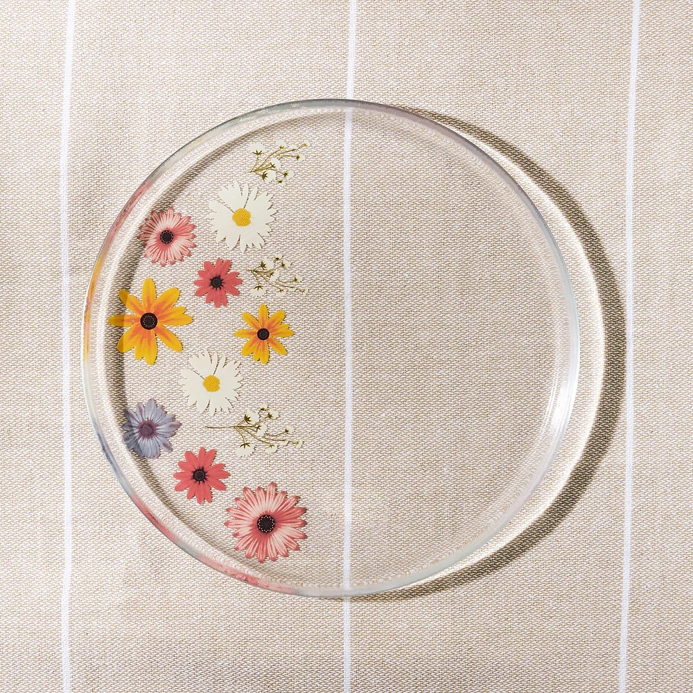 Oslo Flower Plate - 21cm