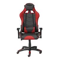 Sorrento Gaming Chair with Tilt & Recline - Black/Red