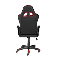 Sorrento Gaming Chair with Tilt & Recline - Black/Red