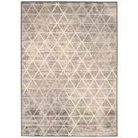 Tapis Julia gris 5'3" x 7'3