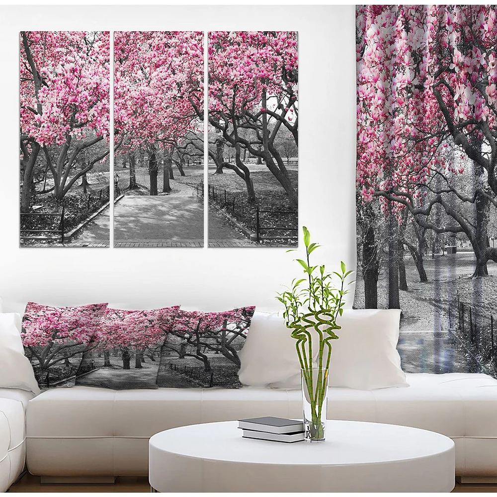 Cherry Blossoms Canvas Wall Art Panels