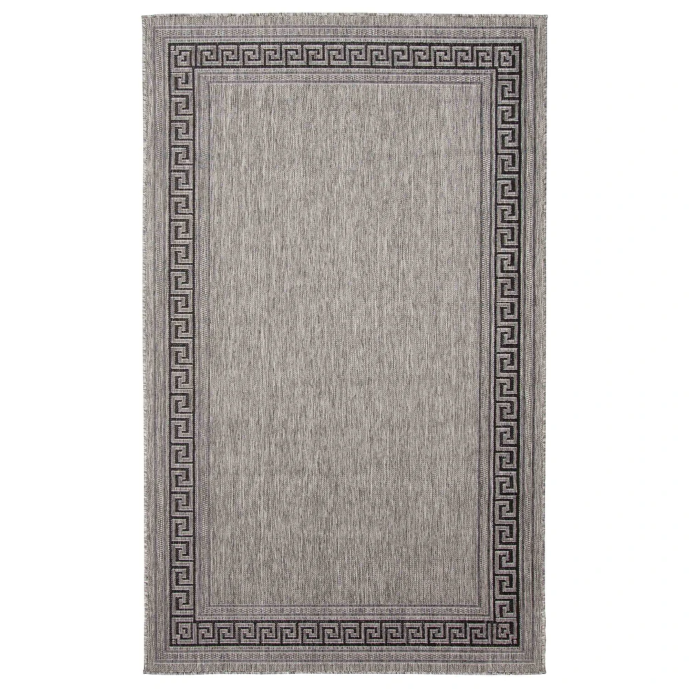 Versach Traditional Grey Area Rug