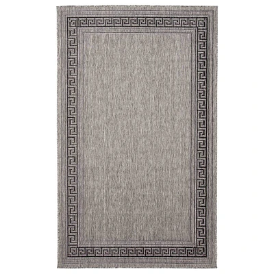 Tapis gris traditionnel « Versach »