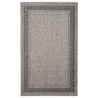 Versach Traditional Grey Area Rug