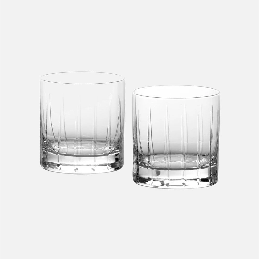 Set of 2 Schott Zwiesel Tritan Cristal Distil Kirkwall DOF Glasses - 13.5 oz