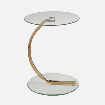 Calypso Accent Table - Rose Gold