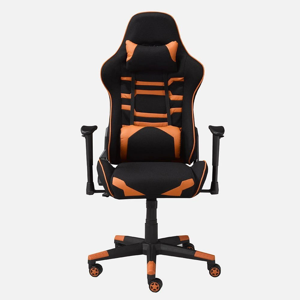 Alto Gaming Chair - Black and Orange 