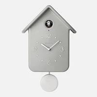 Home Light Grey Cuckoo Clock with Pendulum by Guzzini