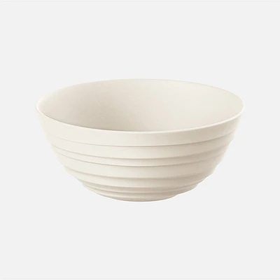 Bol « Tierra » blanc laiteux (18 cm)