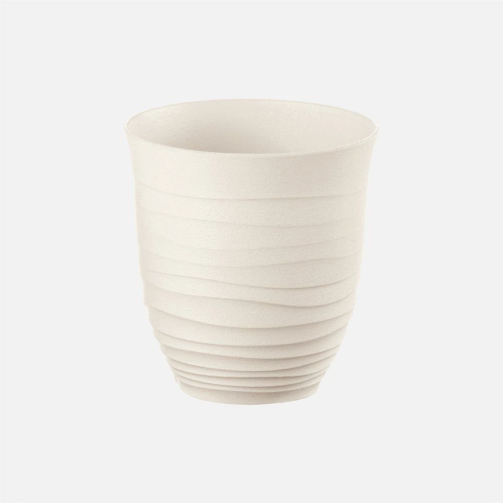 Milk White Tierra Low Tumbler 