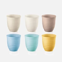 Set of 6 Assorted Tierra Low Tumblers