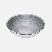 Sky Grey Twist Bowl (22cm)