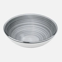 Sky Grey Twist Bowl (27.5cm)