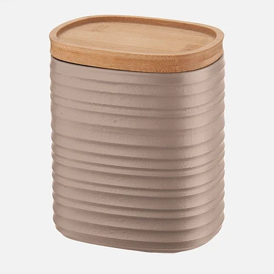 Taupe Tierra Storage Jar (15 cm) 