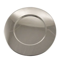 Nickel-Plated Charger 13'' Round