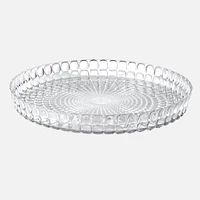 Tiffany Round Clear Tray