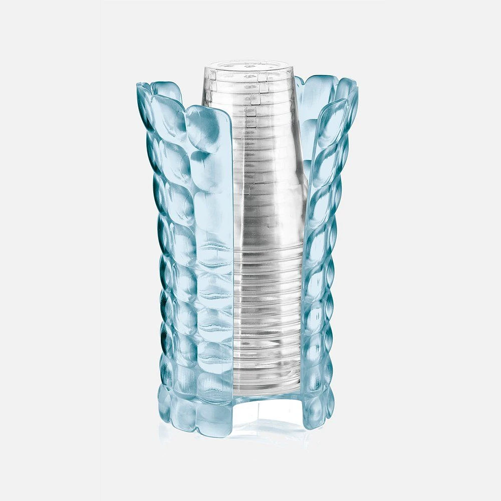 Distributeur de gobelets « Tiffany » bleu