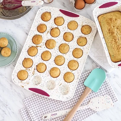 Moule en silicone à mini-muffins Trudeau « Confetti »