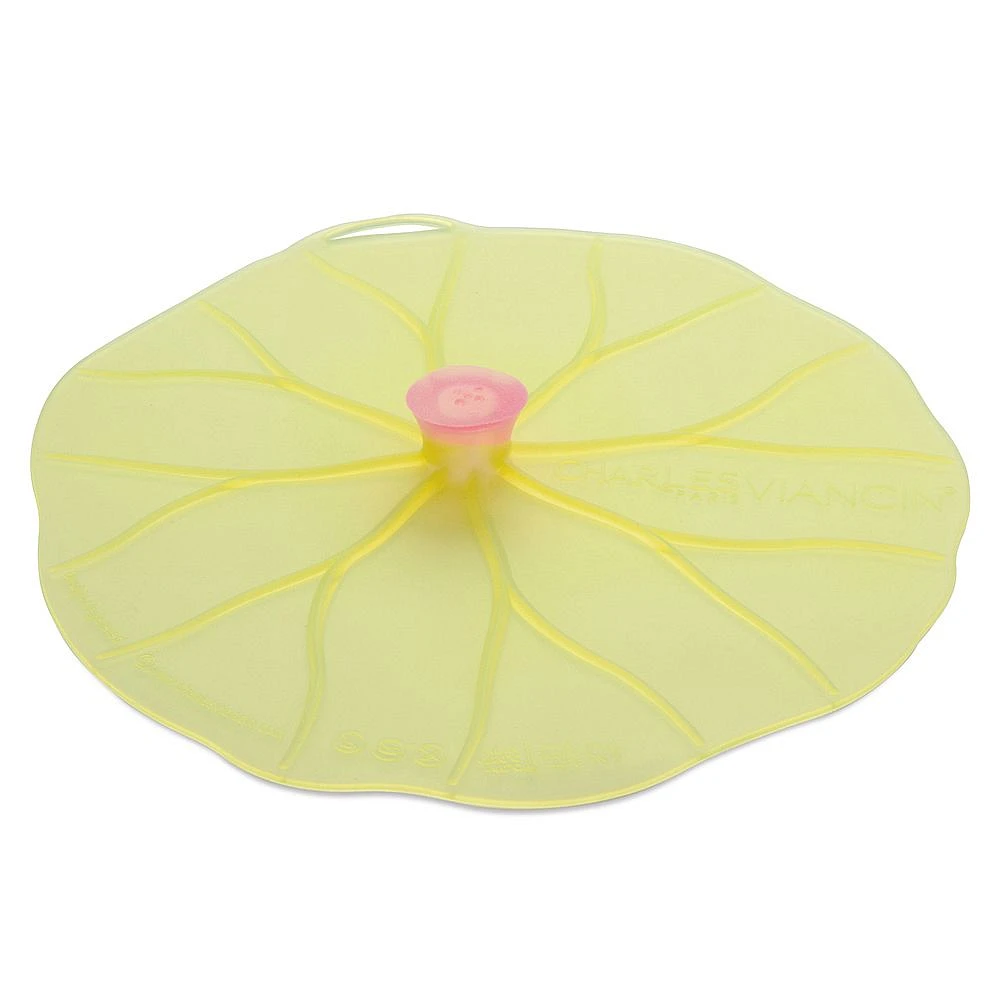 Lily Pad Silicone Large Suction Lid (11" / 28 cm) by Charles Viancin