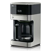 Braun BrewSense Coffee Machine in Stainless Steel/Black