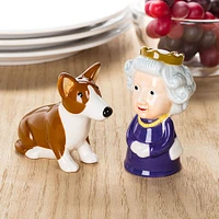 Queen & Corgi Salt and Pepper