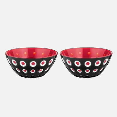 Le Murrine Set of 2 /Red Bowls (12cm