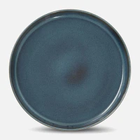 Assiette de présentation bleue « Uno » par Mesa Ceramics