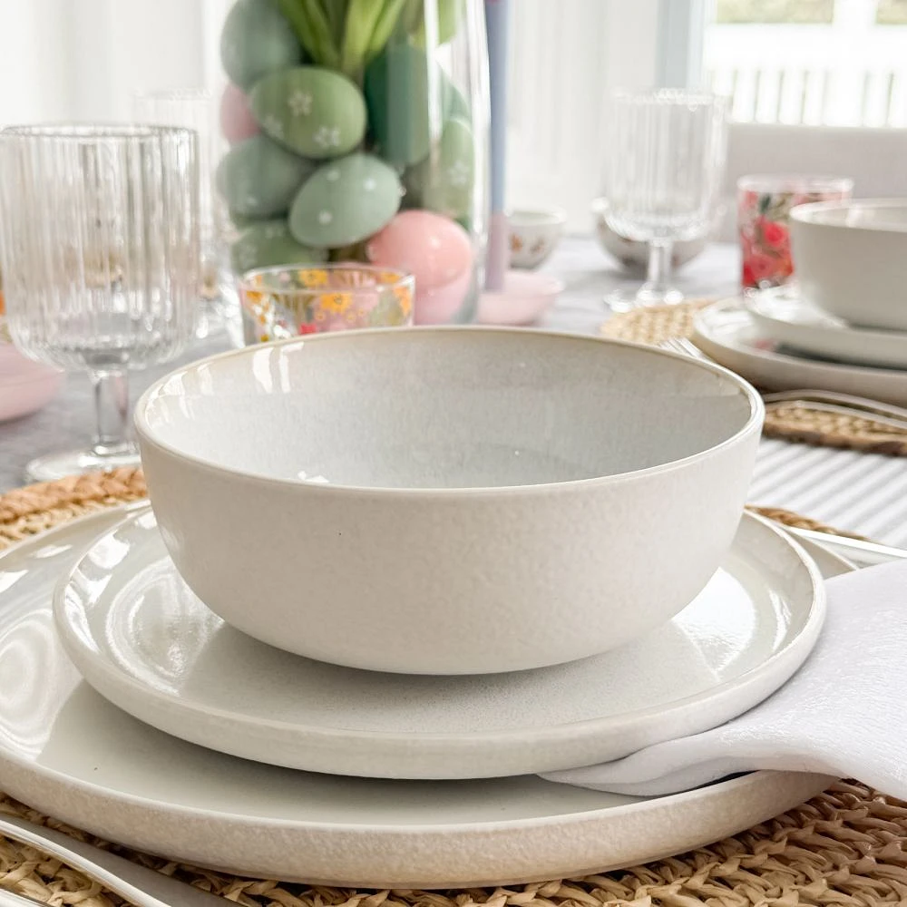 Brilliant Quartz Pure Dinnerware Set, 12 Pieces
