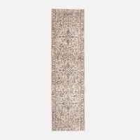 Tabrizi Beige/Ivory Carpet Runner - 31" x 98"