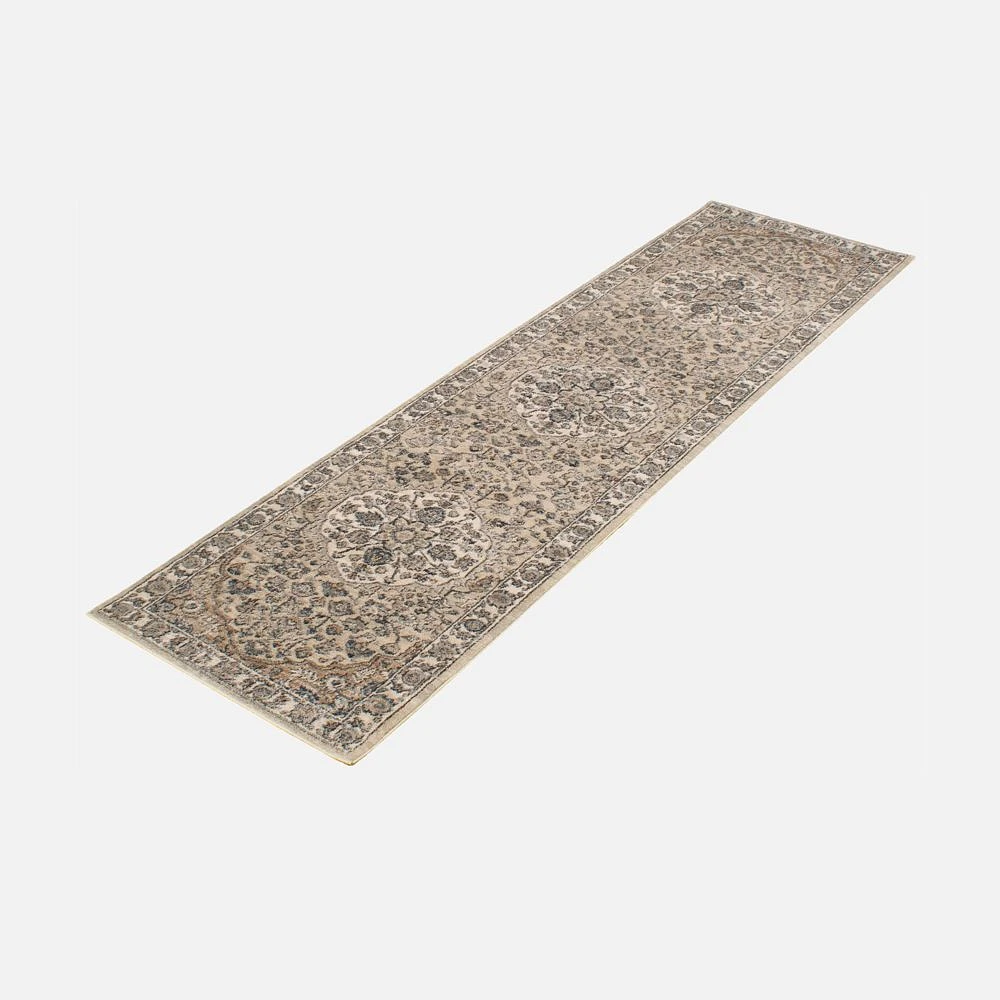 Tabrizi Beige/Ivory Carpet Runner - 31" x 98"