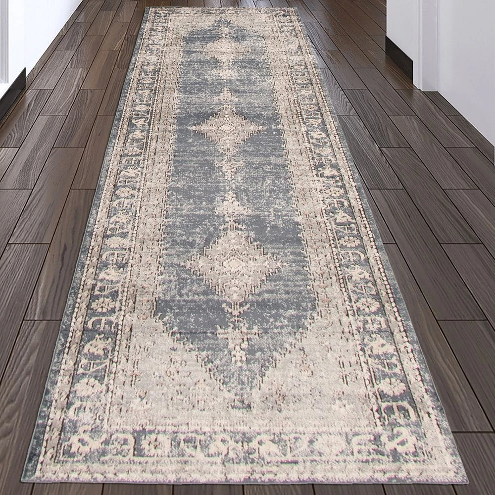 Tapis « Bijani » bleu