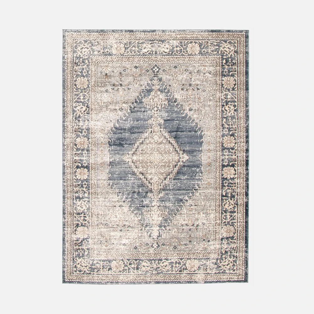 Bijani Blue Rug - 79" x 114"