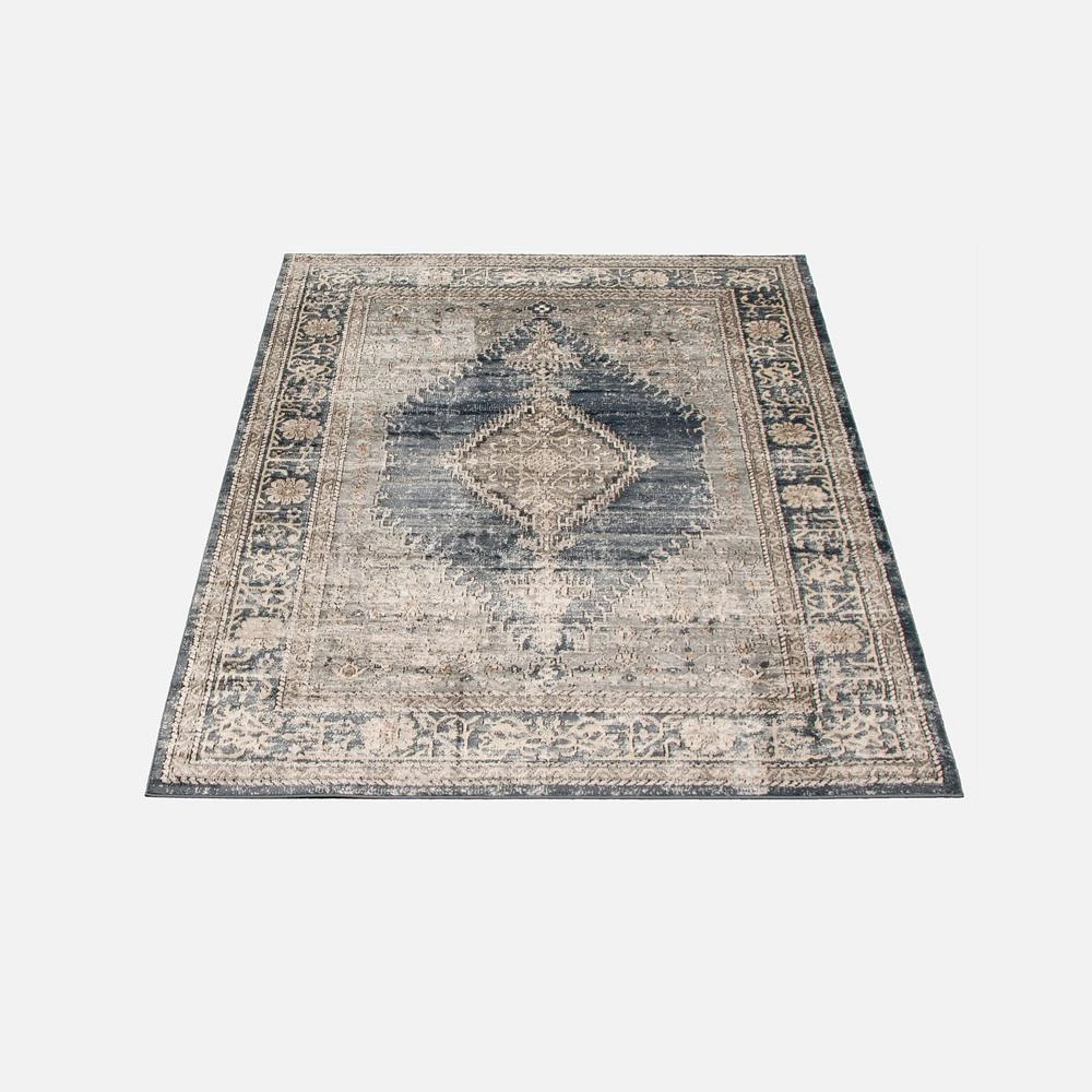 Bijani Blue Rug - 79" x 114"