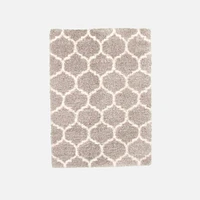 Marrakesh Grey Rug - 79" x 114