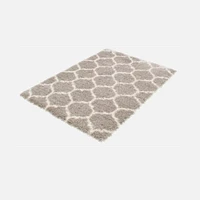 Marrakesh Grey Rug - 79" x 114