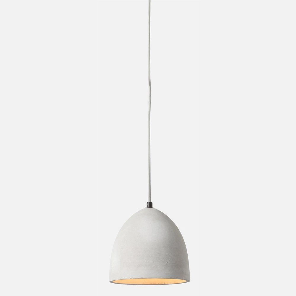 Small Concrete Suspended Lamp by Luce Lumen