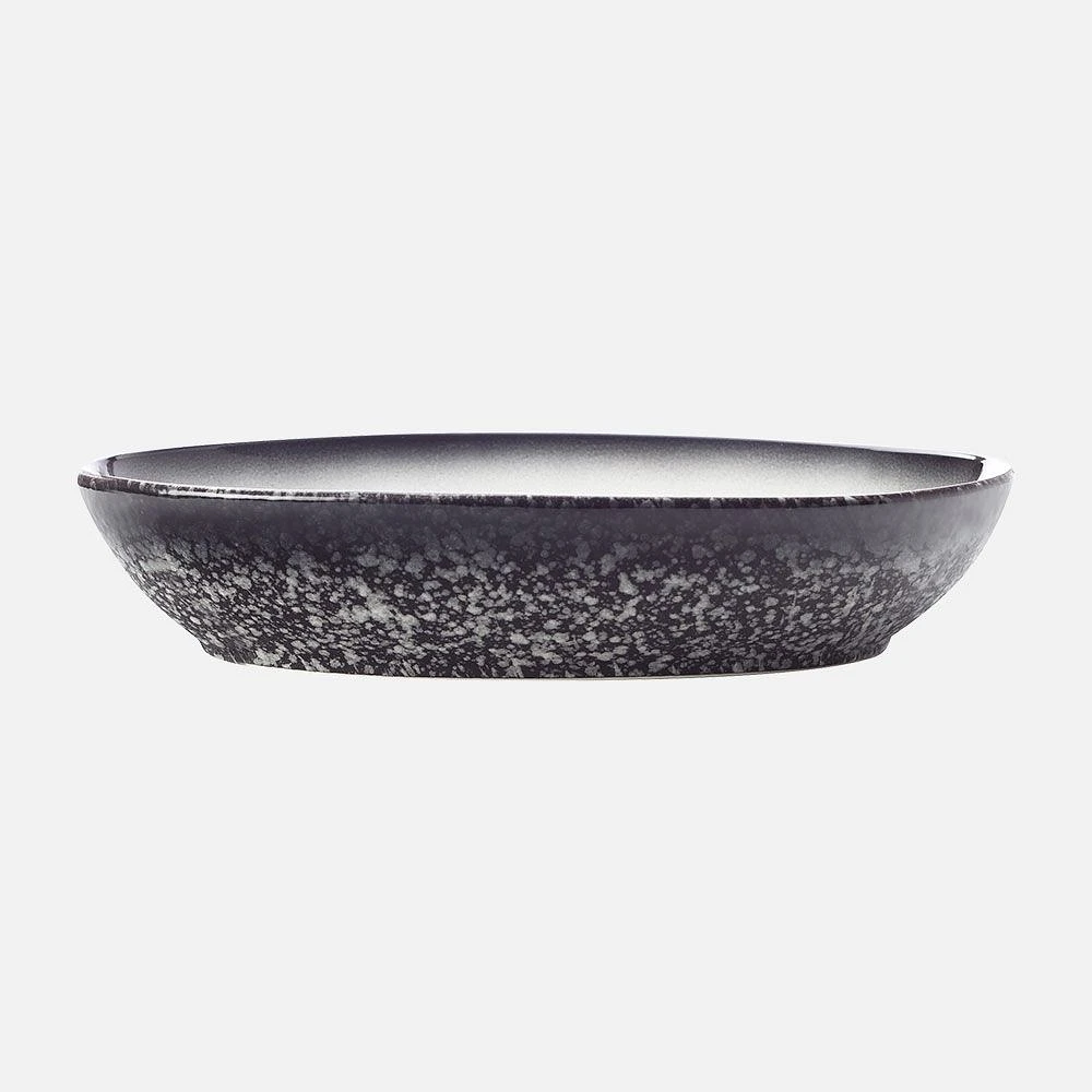 Grand bol ovale « Granite » par Maxwell & Williams