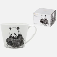 Set of 4 Giant Panda Mugs by Maxwell & Williams