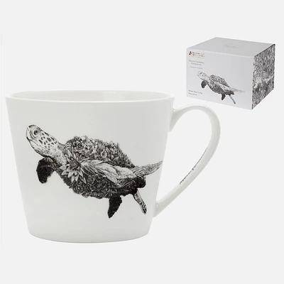 Ensemble de 4 tasses tortue de mer par Maxwell & Williams