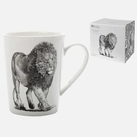 Set of 4 African Lion Mugs by Maxwell & Williams